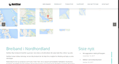 Desktop Screenshot of nettstar.no