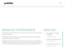 Tablet Screenshot of nettstar.no